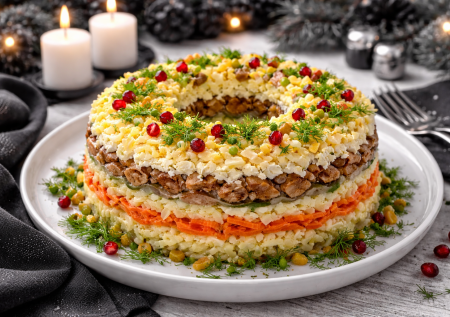 Салат «Хот порк» умоет все оливье и шубы: невероятное сочетание с жареной свининой — простой рецепт на Новый год