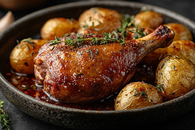 Запекаю утиные ножки конфи: мясо, отваливающееся от кости!