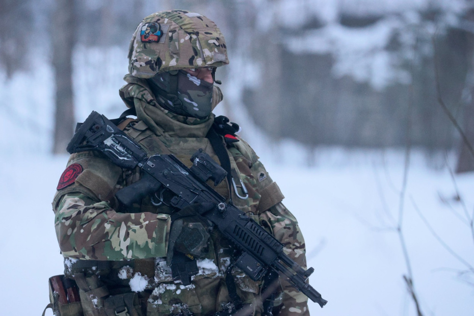 Военнослужащий ВС РФ в зоне СВО