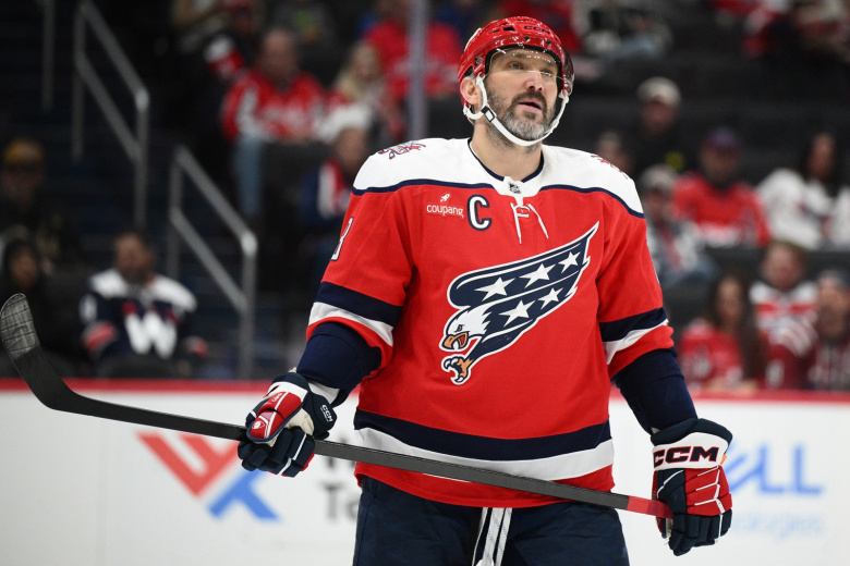 Александр Овечкин на чемпионате НХЛ: «Вашингтон Кэпиталз» — «Нью-Джерси Дэвилз»