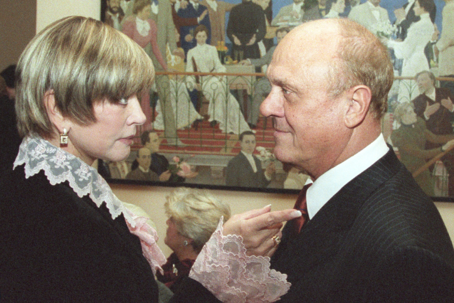 Режиссер Владимир Меньшов и его жена актриса Вера Алентова, 2003 год