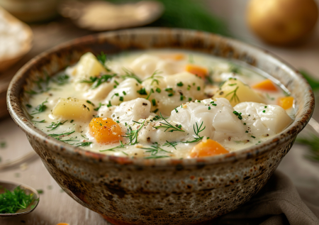 Суп, который спасет после застолья с майонезными салатами и калорийными закусками: легкая уха