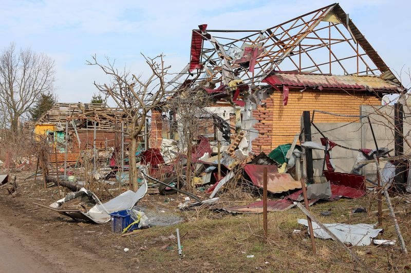 Разрушения в Курской области после отступления войск ВСУ