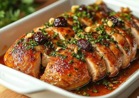 Вместо курицы с рисом готовлю на Новый год «Гармошку»: и соус, и начинка, и главное блюдо