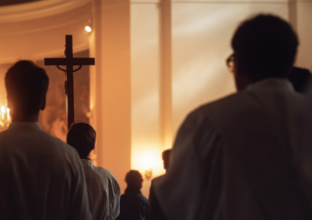 В Германии младенца Христа показали в необычном образе