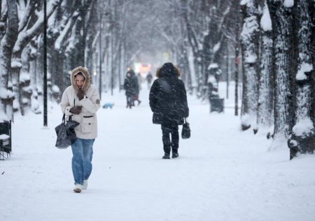 Синоптик предупредил москвичей о продолжении снегопада