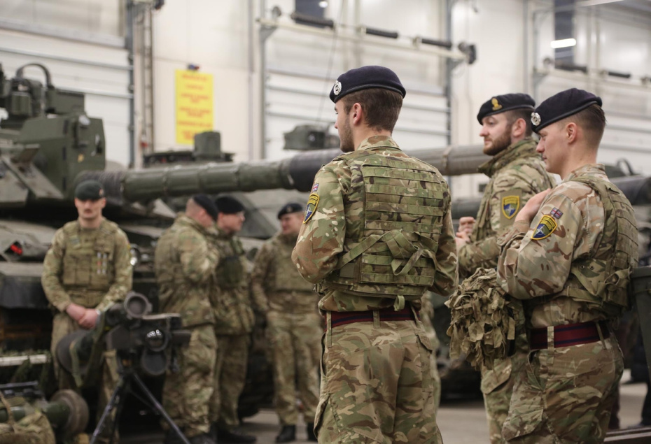 Солдаты британской армии