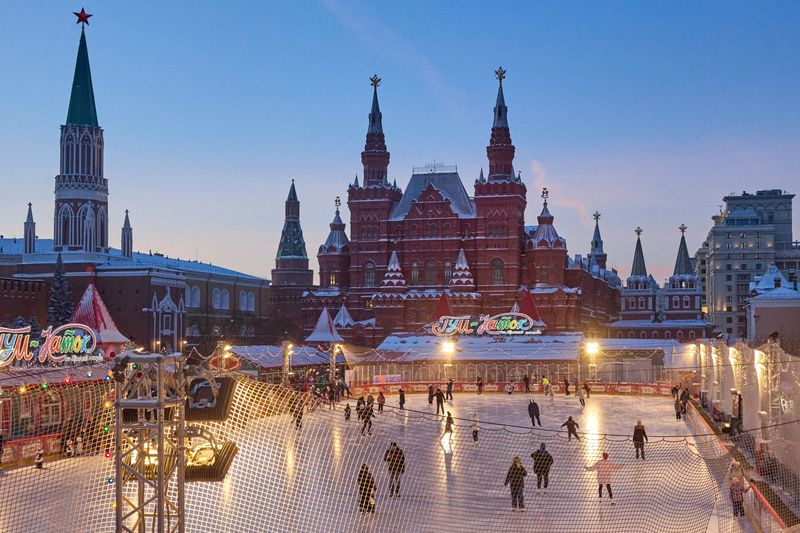 ГУМ-каток на Красной площади