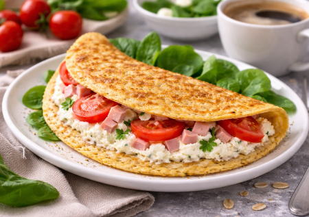 Овсянку и творог по отдельности никто не ест, а этот овсяноблин сметают со сковороды: простой завтрак уходит на ура