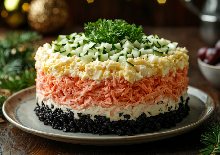 Открытие 2026 года — салат «Графские развалины»: без сыра и без моркови