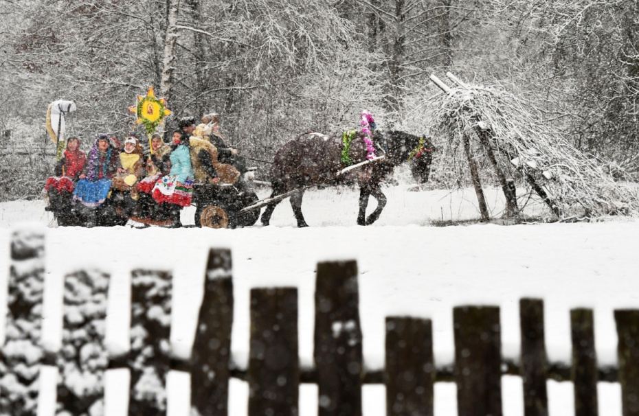 Колядки в новогодние каникулы
