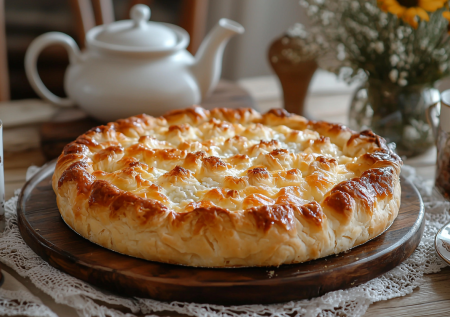 Творожник со слоеным тестом: для завтраков и уютного семейного чаепития — готовится без усилий