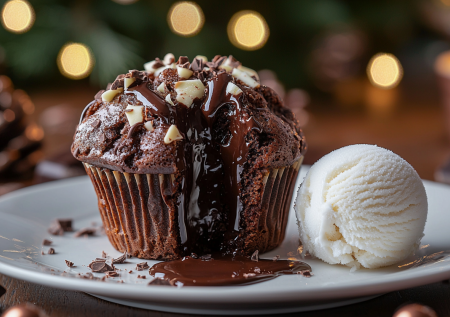 Шоколадный фондан с жидким центром: десерт для уютного домашнего вечера в кругу семьи