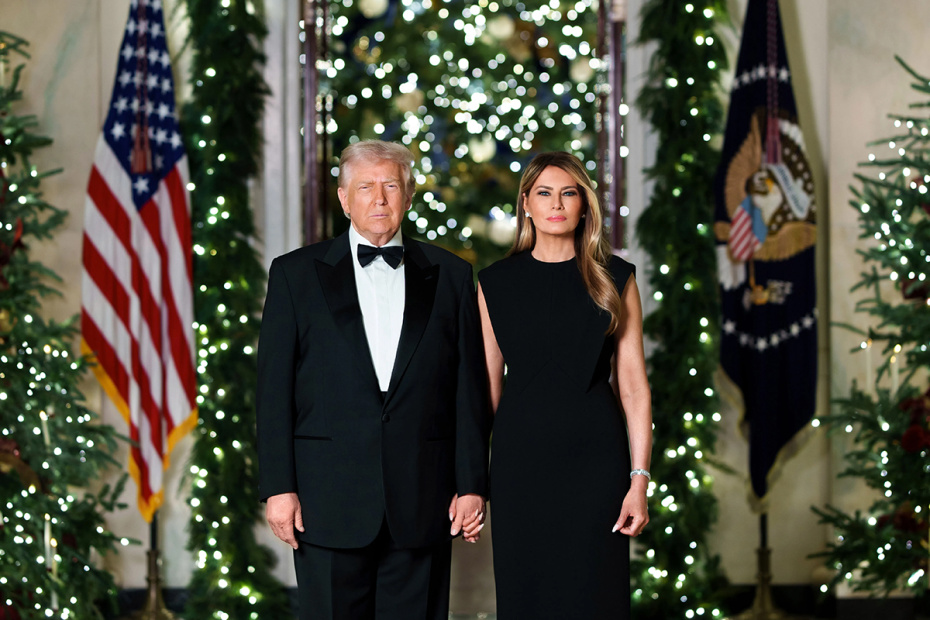 Дональд и Мелания Трамп