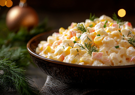 Крабовый «Дракон» на Новый год — лепите хоть из палочек, хоть из сыра: его съедят ещё до полуночи!