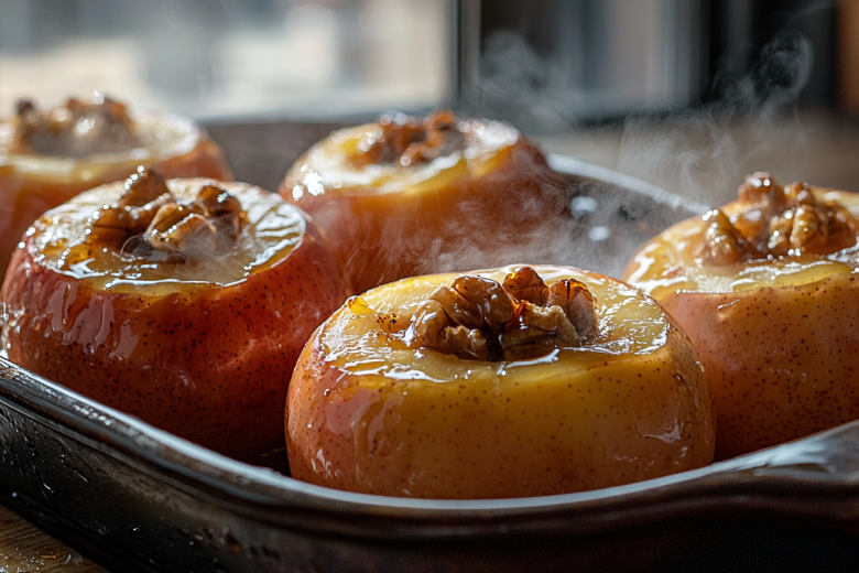 Запеченные яблоки в духовке