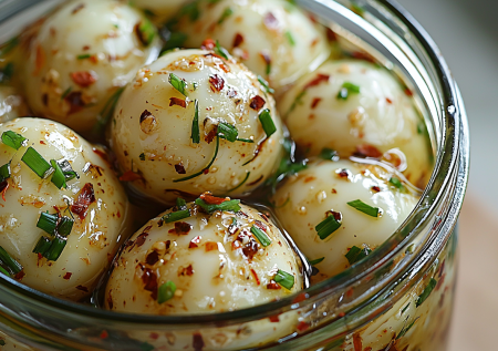 Готовлю маринованные яйца по-азиатски — они становятся пикантными, ароматными и с красивым мраморным узором