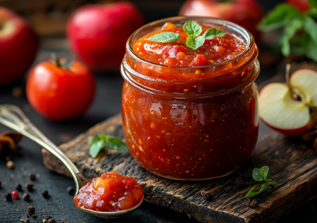 Этот краснодарский соус с яблоками и специями стал моей любимой заменой кетчупу — готовлю банками