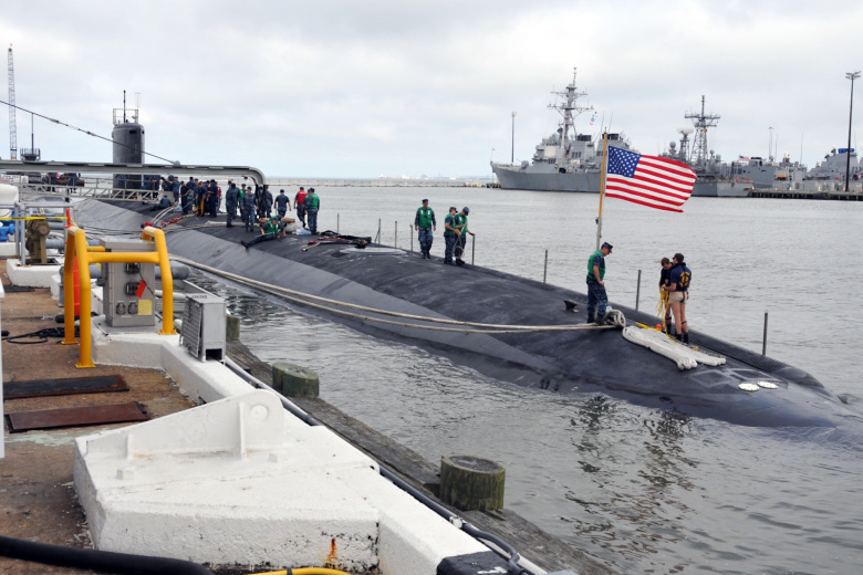 Норфолк, Вирджиния, США — подводная лодка класса «Вирджиния»