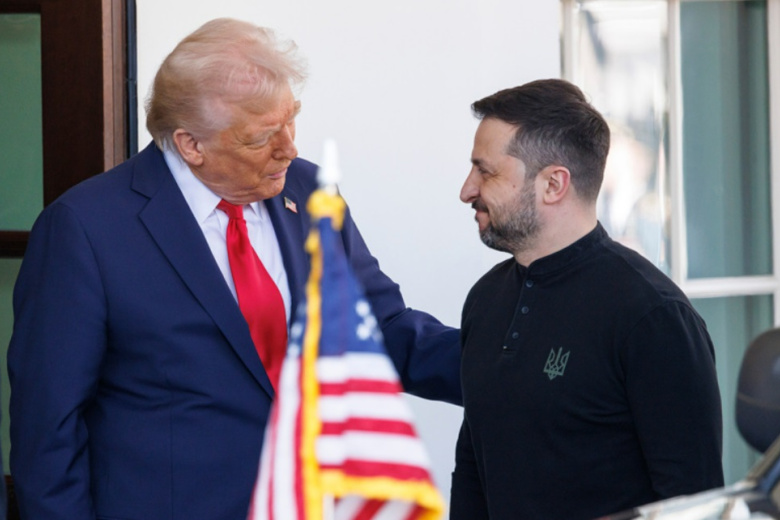 Дональд Трамп и Владимир Зеленский