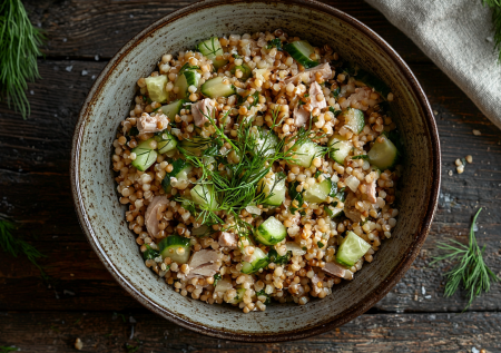 Гречка, которую просят добавки: неожиданный рецепт с рыбными консервами, выручающий, когда нет времени и сил