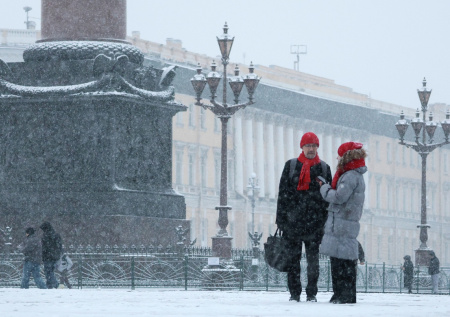 Российский город засыпет снегом