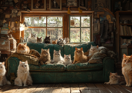 К чему снится много кошек: толкование по сонникам