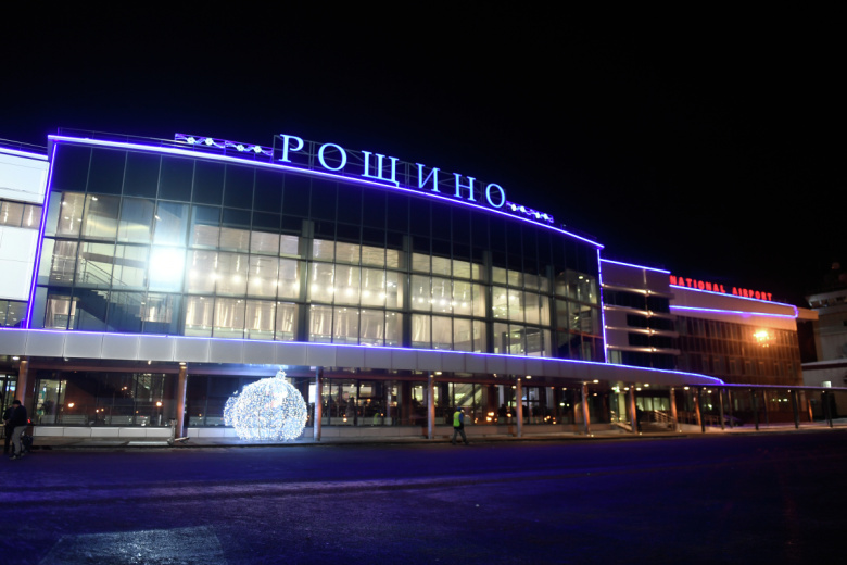 Здание тюменского аэропорта Рощино