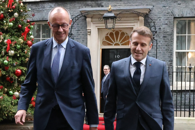 Фридрих Мерц и Эммануэль Макрон