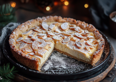 Творог, миндаль и ванильный крем — пеку новогодний пирог «Золушка». Изящная нежность к полуночи