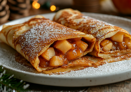 Блины с яблочной начинкой: с этим рецептом завтраки станут любимым приемом пищи