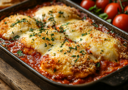 Готовлю курицу пармиджано — ресторанное блюдо с хрустящей панировкой и расплавленным сыром у вас дома