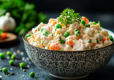 Блюдо-эталон — рецепт салата «Столичный» — строго по ГОСТу