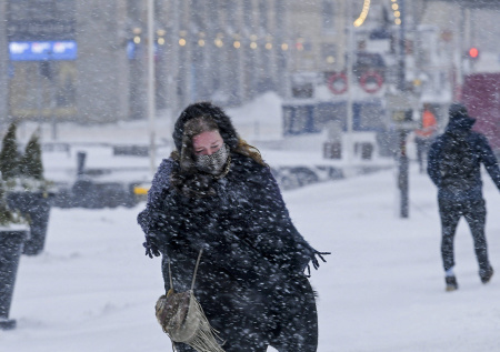 Финляндия приняла на себя сносящий самолеты снежный удар