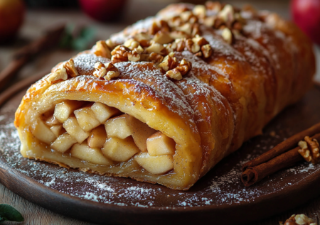 Лучшая версия творожной выпечки к праздничному столу. Шведский творожный рулет c орехами и миндальным кремом