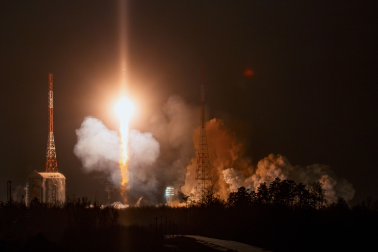 Взлет аппарата «Аист-2Т»