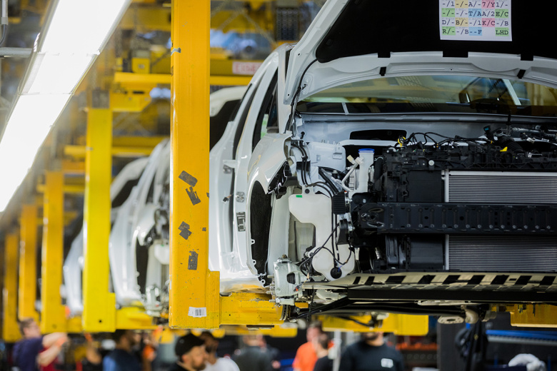 Производственный цех компании Ford