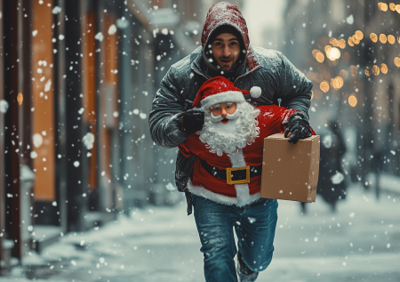 Двое мужчин «похитили» новогоднее настроение у жителей российского региона