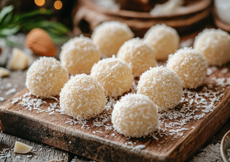 Готовлю конфеты из творога с миндалем — полезный десерт к Рождеству: вкуснота без сахара всего из 4 ингредиентов