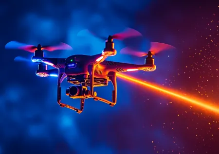 Российская лазерная система впервые выжгла дрон на рекордном расстоянии