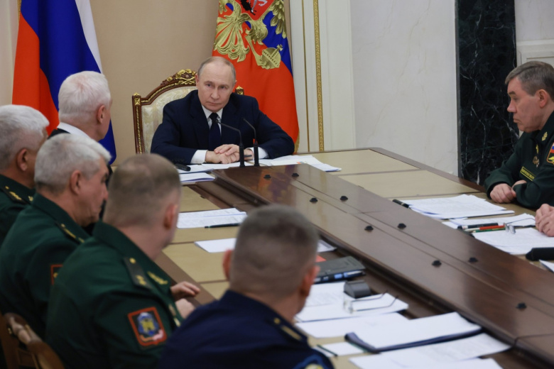 Совещание о ситуации в зоне специальной военной операции