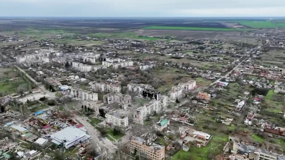 Вид на город Гуляйполе Запорожской области