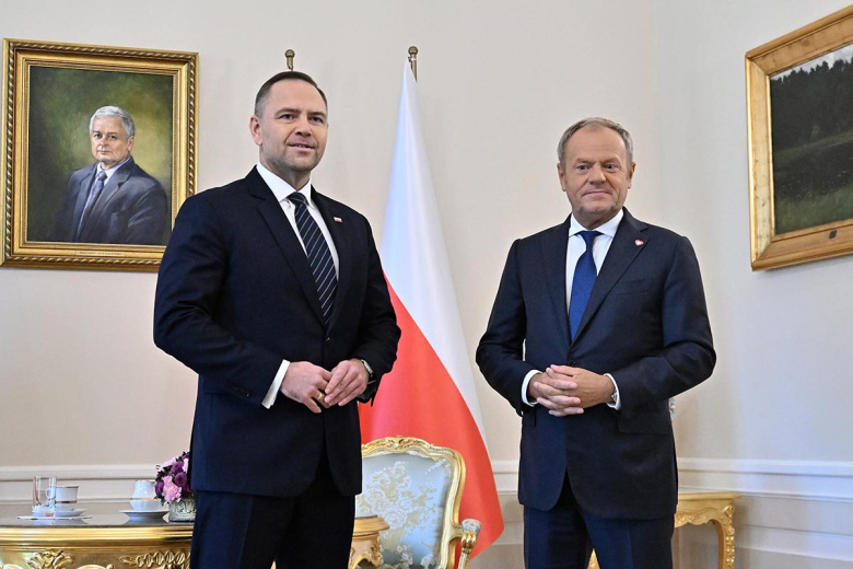 Кароль Навроцкий и Дональд Туск