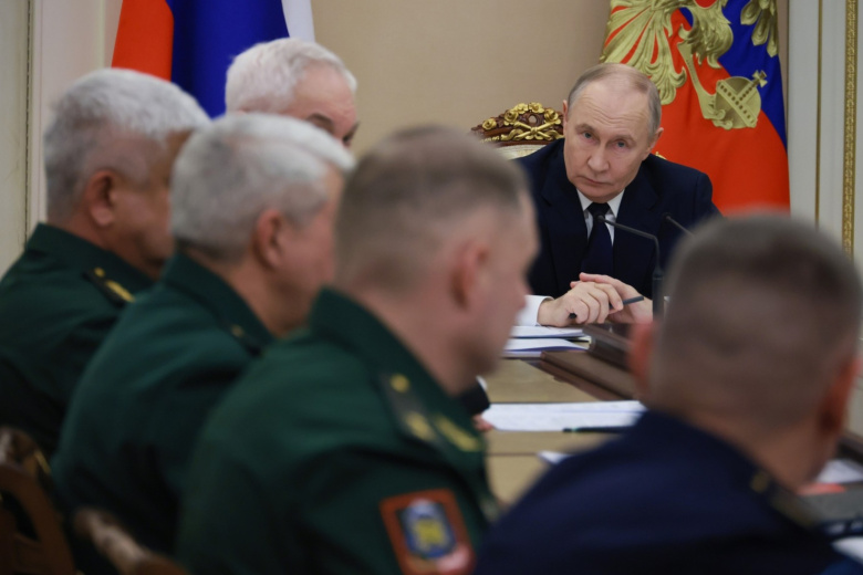 Совещание о ситуации в зоне специальной военной операции