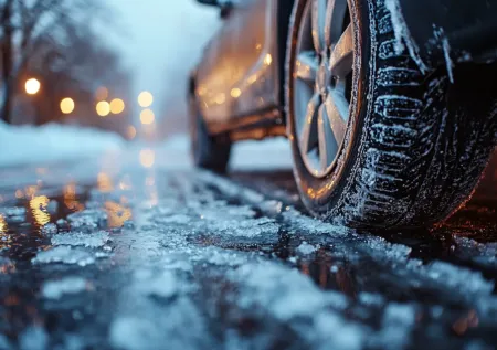 Петербург превратился в город-каток с сотнями ДТП