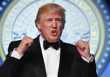 Путин поздравил Трампа с наступающим Новым годом