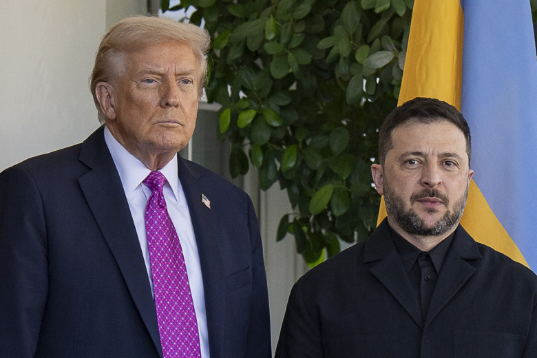 Дональд Трамп и Владимир Зеленский