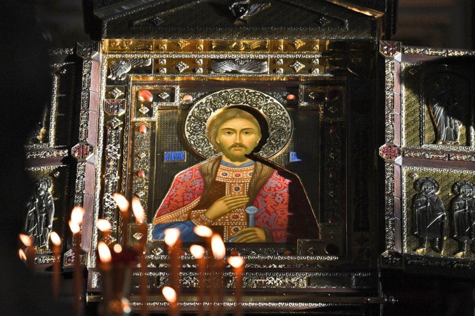 Икона святого благоверного князя Александра Невского