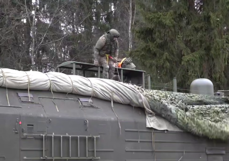 «Орешник» заступил на боевое дежурство в Белоруссии