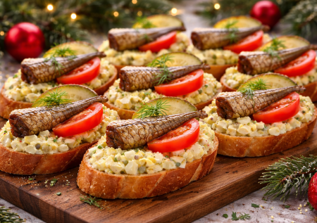 Классический рецепт бутербродов со шпротами — так делали в 90-х, и это самый вкусный вариант